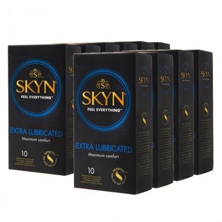 Pack 100 Skyn Extra Lubricados, 70 + 30 Gratis