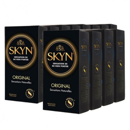 Pack de 120 preservativos Skyn Original, 36 ud gratis!