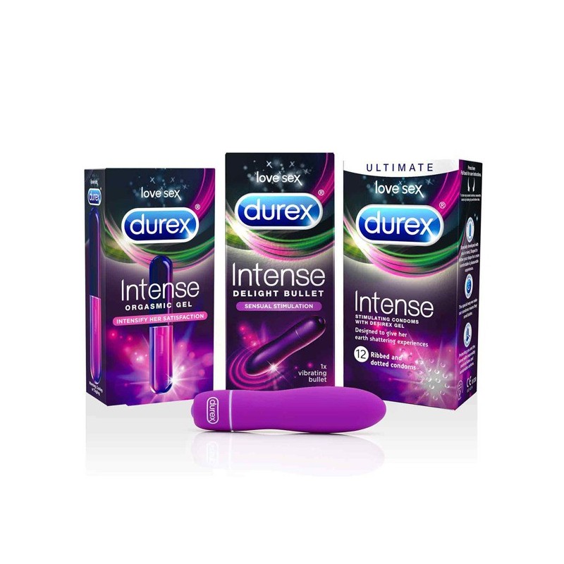 Pack de placer Durex Intenese Delight. Pack Ahorro