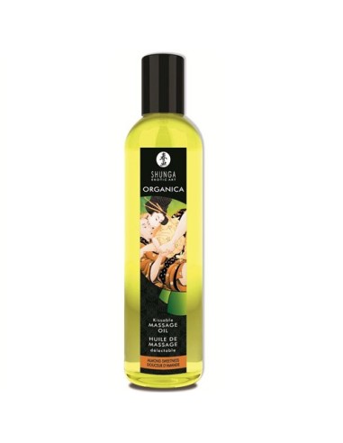 Aceite orgánico comestible Almendras Shunga. Dulce y erótico!