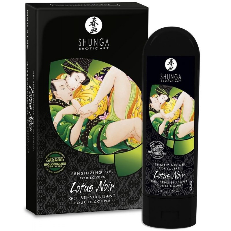 Gel estimulante Orgánico Parejas Shunga Lotus. 100% Natural!