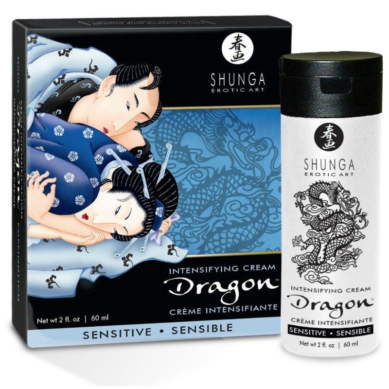 Crema Dragón Sensitive de Shunga 60ml, en Oferta