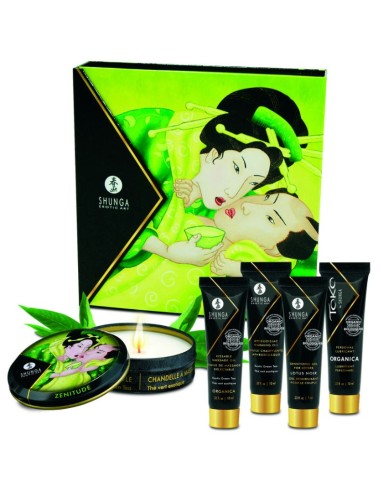 Kit 5 cosméticos aroma Té Shunga Geisha Secret