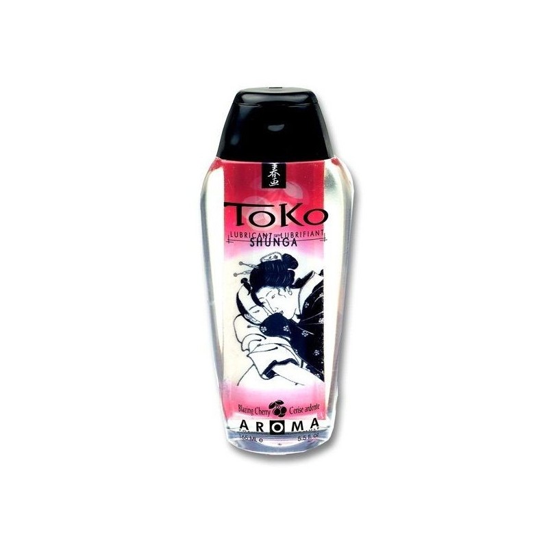 Lubricante sabor cereza Shunga Toko. Calidad a buen preci