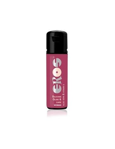 Lubricante base silicona aroma mujer Eros Woman 100 ml