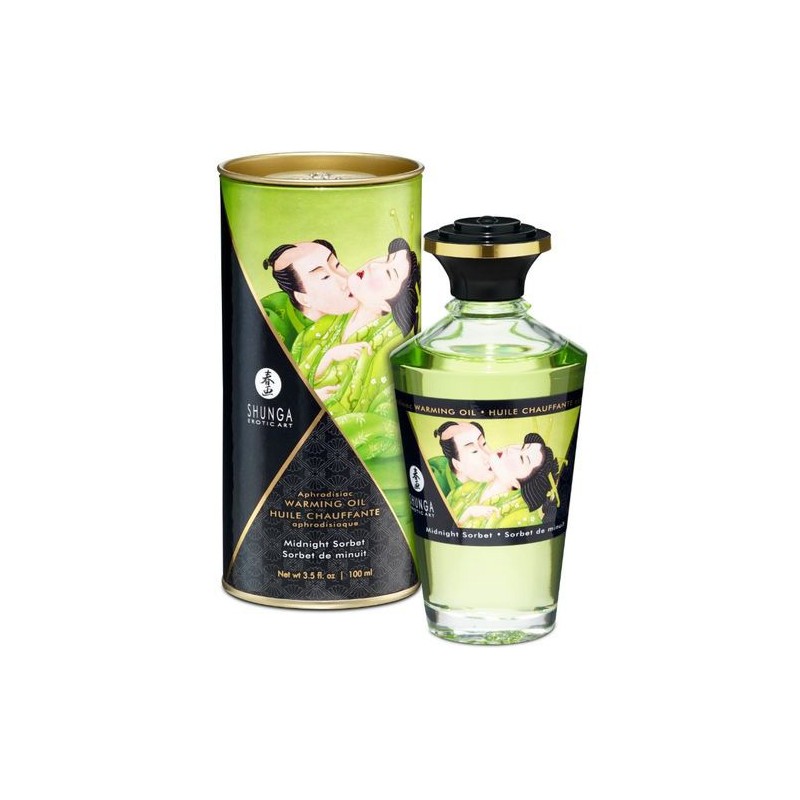 Aceite caliente comestible Shunga sabor Menta