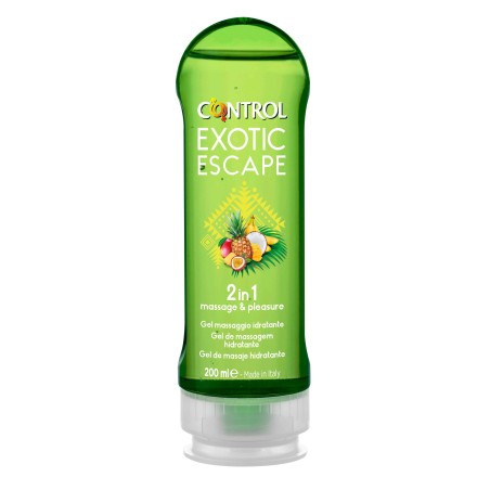 Gel Lubricante Masajes 2 en 1 Control Exotic Escape