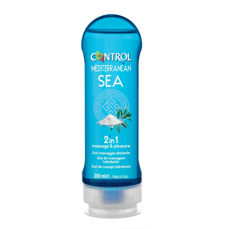 Gel Lubricante 2en1 Control Mediterranean Sea