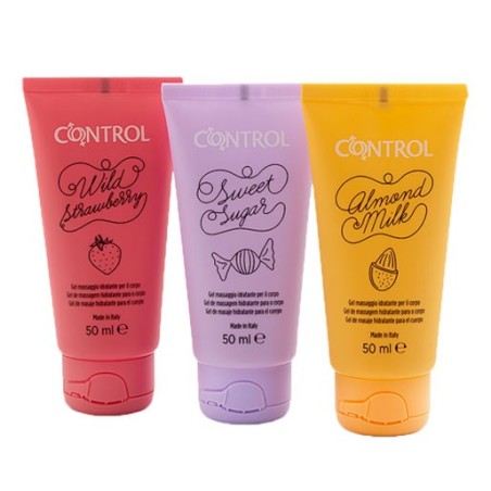 Kit de viaje lubricante Control especial masajes