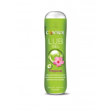 Lubricante sabor tropical Control, exótico y resbaladizo!