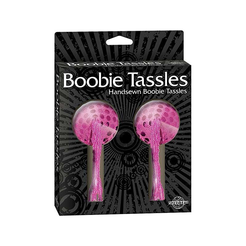 Cubre pezones Bobbie Tassels con brillantes y colgantes