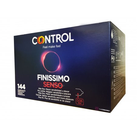 Control sensitivo Senso. Caja de 144 uds de condones