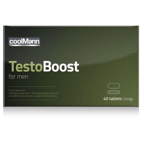 Pastillas vigorizantes masculinas Testo Boost 