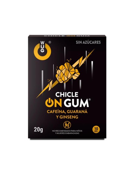 Chicles energizantes unisex Wug OnGum