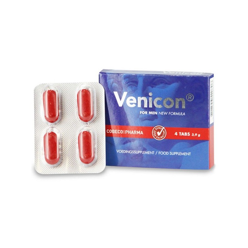 Venicon Potenciador Masculino Extra Potente 4 uds