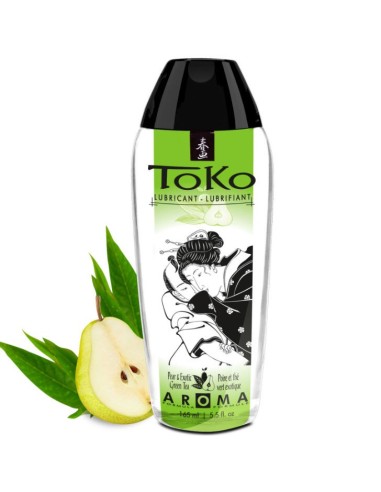 Lubricante aroma a pera y té verde Shunga Toko. En oferta!