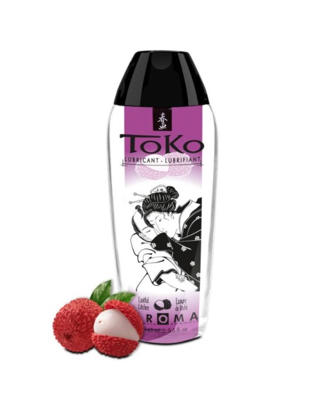 Lubricante gusto a litchee Shunga Toko. Tienda online!