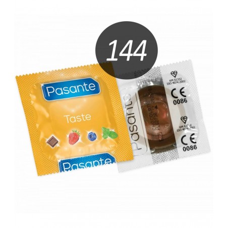 Preservativo Pasante sabor Chocolate 144 unidades