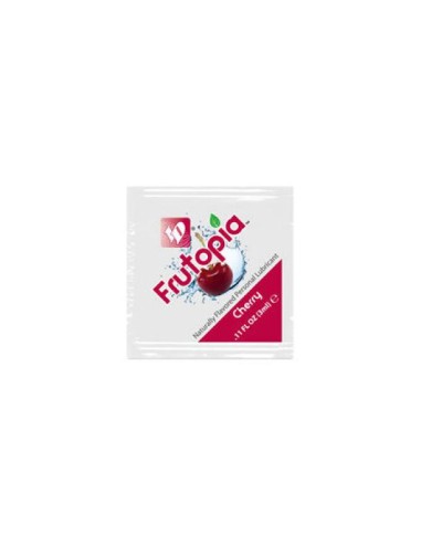 Lubricante sabor cereza de la marca Id Frutopía 3 ml