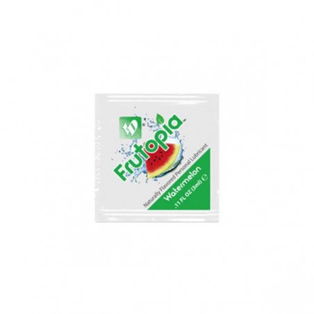 Lubricante sabor Sandia de la marca Id Frutopía 3 ml