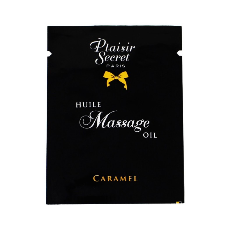 Plaisir Secret Paris Aceite de masaje Erotico olor caramelo Monodosis 3 ml