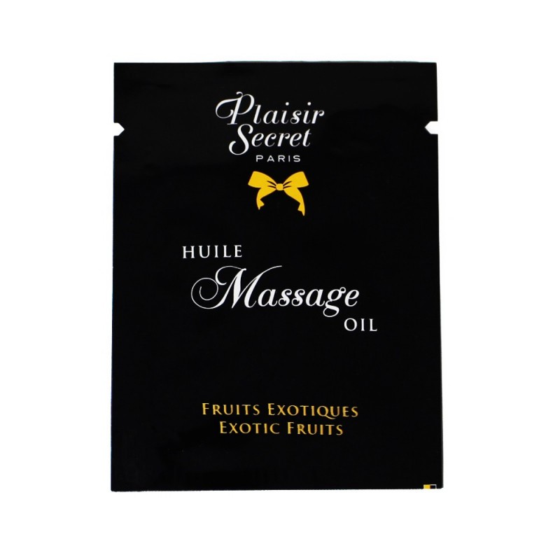 Plaisir Secret Paris Aceite de masaje Erotico olor frutos exoticos Monodosis 3 ml