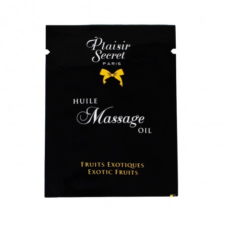 Plaisir Secret Paris Aceite de masaje Erotico olor frutos exoticos Monodosis 3 ml