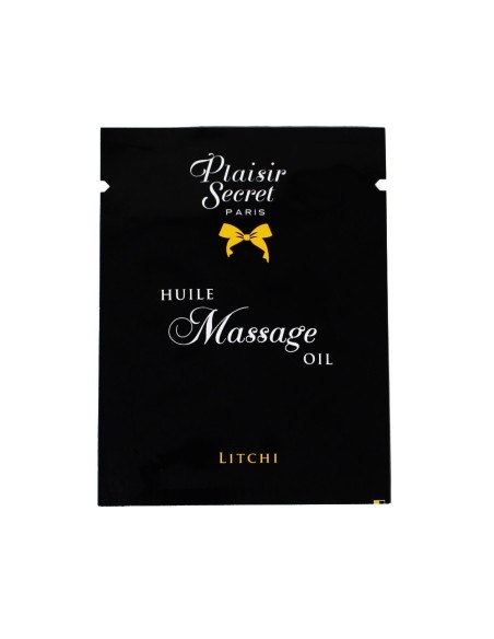 Plaisir Secret Paris Aceite de masaje Erotico olor litchi Monodosis 3 ml