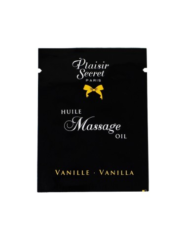 Plaisir Secret Paris Aceite de masaje Erotico olor vainilla Monodosis 3 ml