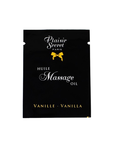 Plaisir Secret Paris Aceite de masaje Erotico olor vainilla Monodosis 3 ml