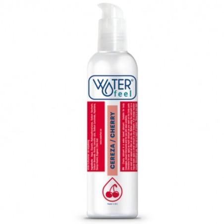 Lubricante sabor cereza Waterfeel 150 ml, base de agua