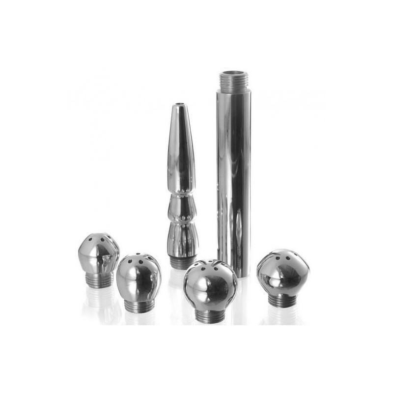 Set metálico de limpieza anal y vaginal Metal Hard