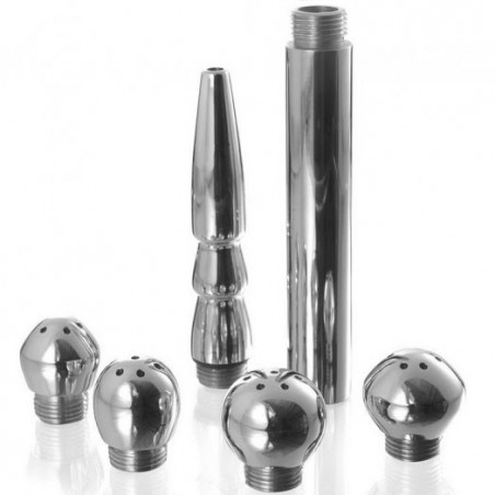 Set metálico de limpieza anal y vaginal Metal Hard