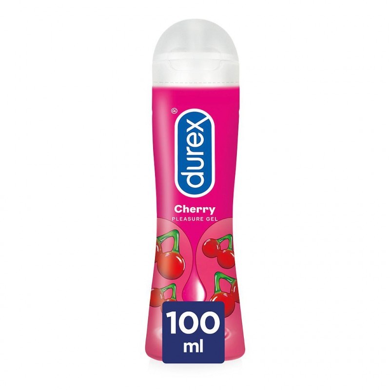 Lubricante comestible Durex cereza 100 ml Versión Inglesa