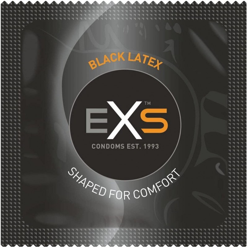 Preservativos eXs Black Latex