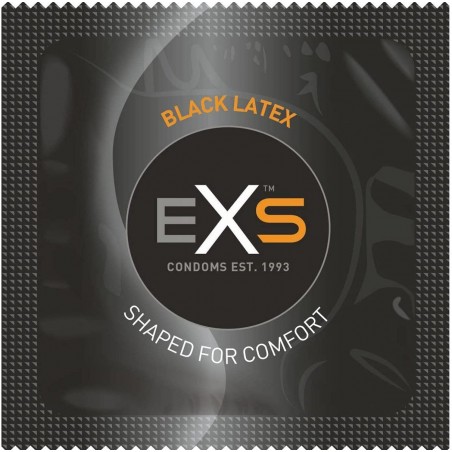 Preservativos eXs Black Latex