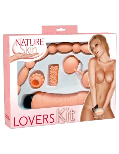 Set Amantes Real Skin - 5 Accesorios de juego. Edición realistica.