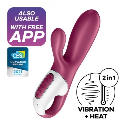 Vibrador Hot Bunny con App de Satisfyer