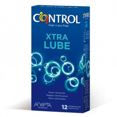 Condones Control Extra-Lubricados- 12 unidades