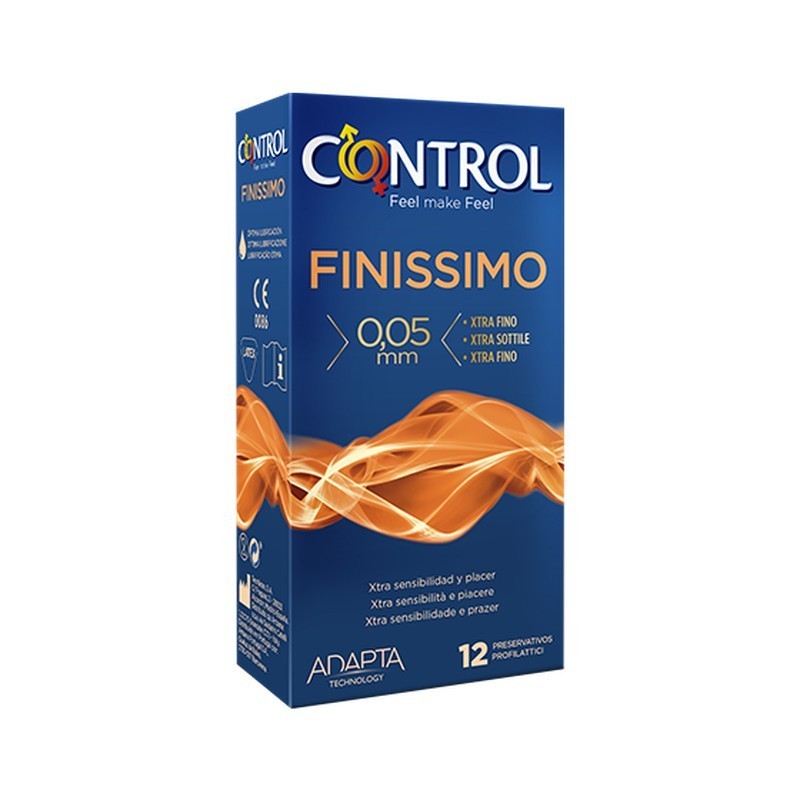 Los preservativos sensitivos Control Finissimo, finos y cómodos.