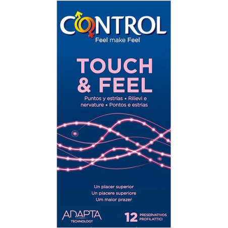 Preservativos estimulantes Control Touch & Feel, Con Regalo!