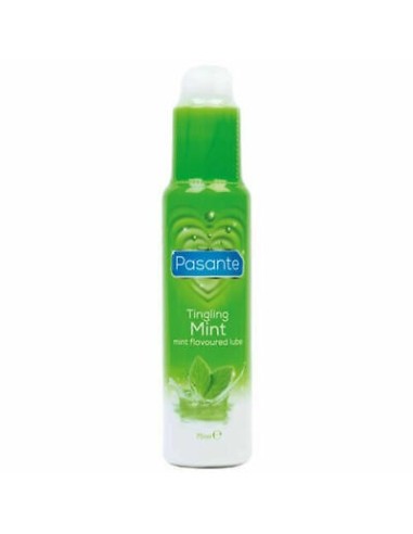 Lubricante aroma menta de la marca Pasante mint 75 ml