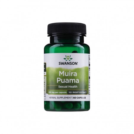 Swanson Muira Puama 250 mg - 60 Cápsulas