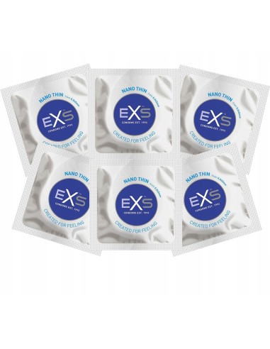 Preservativos eXs Nano thin-Caja 3 unidades