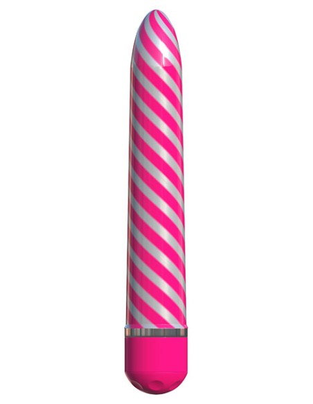 Vibrador Moderno Sweet Swirl liso multi-vibración para principiantes -Rosa