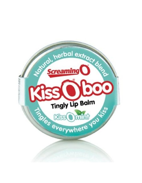 Balsamo Labial Beso Con Sensacion Potenciador del Sexo Oral de KissOboo-Menta