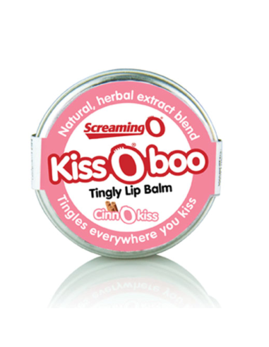 Balsamo Labial Beso Con Sensacion Potenciador del Sexo Oral de KissOboo-Canela