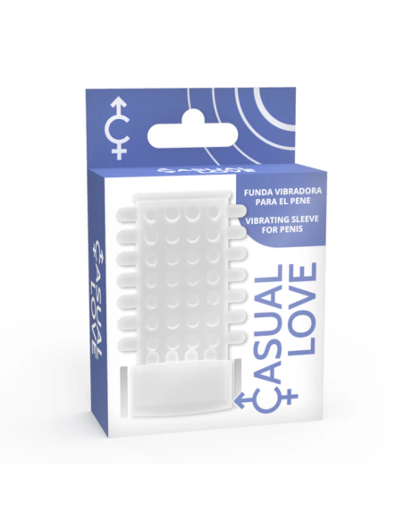 Funda Vibradora Ring Transparente - Casual Love