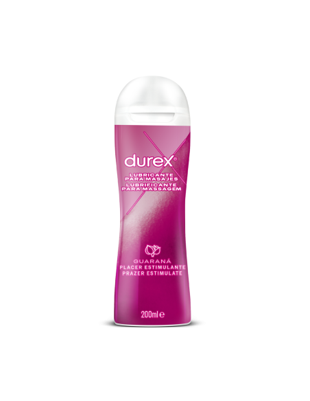 OFERTA! - Lubricante masajes estimulante Durex Play Guaraná 200 ml