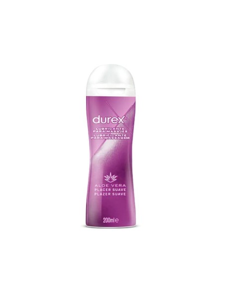 Lubricante masajes neutro marca Durex Play Aloe 200 ml